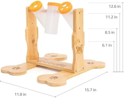 Dog Puzzle Toy - Interactive Treat Dispenser for Mental Stimulation & Boredom Relief, Slow Feeder for Small to Large Dogs (11x15 in) in Kuwait