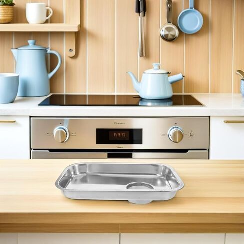 Meat Grinder Feed Tray Stainless Steel Replacement Loading Tray Compatible with Commercial and Home Meat Mince Accessories Sausage Stuffer Attachment, 12.77X8.25X3.14in in Kuwait