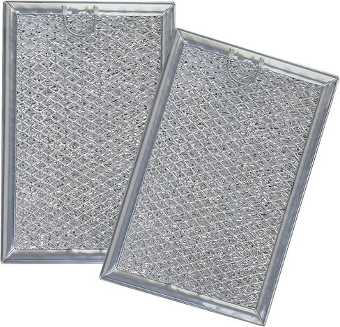 فلتر شحوم الميكروويف مكون من قطعتين متوافق مع GE JVM3160RF1SS، JVM3160RF2SS، JVM3160RF3SS، JVM3160RF4SS، JVM3160RF5SS، JVM3160RF6SS in Kuwait
