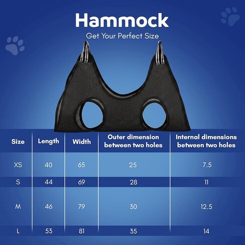 Premium Dog Grooming Arm with Clamp & Dog Grooming Hammock - Heavy Duty Grooming Table for Dogs at Home - Nail Clippers for Dogs - Complete Pet Grooming Kit & Dog Harness for Nail Trimming in Kuwait
