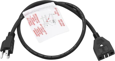 Masterbuilt 10-Liter Electric Fryer Magnetic Power Cord Replacement, Compatible with Masterbuilt 10-Liter Turkey Fryer Detachable Power Cord Part Number: MB20012420 MB20010326 in Kuwait