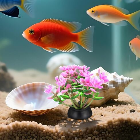 Gadpiparty 20pcs Mini Aquarium Plants, Fake Aquarium Plants, for Fish Tank Adornment, for Home Office in Kuwait