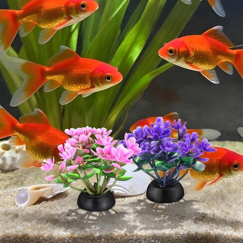 Gadpiparty 20pcs Mini Aquarium Plants, Fake Aquarium Plants, for Fish Tank Adornment, for Home Office in Kuwait
