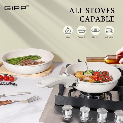 GiPP Detachable Pot Handle - Removable Handle for Pots and Pans, Ideal for All Cookware in Saudi Arabia