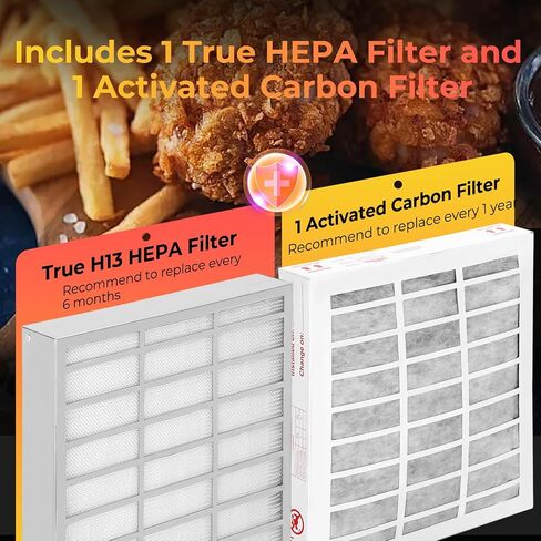 83543 2FR00801 2FK001 for Perfect Fry Filter Passive & Odor 2 Stage Filter for Perfect Fry Ventless/Hoodless Deep Fryers in Kuwait