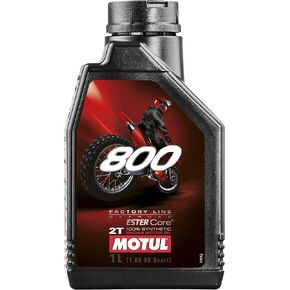 زيت محرك موتول 800 2T فاكتوري لاين 100% اصطناعي للطرق الوعرة ثنائي الشوط 4 لتر (104039) in Saudi Arabia