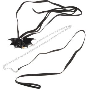 Toddmomy Turtle Leash with Wing Harness for Large Tortoises, Black Outdoor Pet Control Rope with Random Metal Chain Accessories, Practical Training and Walking Harness for Reptiles in Kuwait