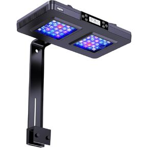 SEAOURA LED ضوء الشعاب المرجانية، أضواء المرجان 120 واط لخزانات أسماك الشعاب المرجانية، 395 نانومتر إلى 665 نانومتر كامل الطيف قابل للبرمجة مع مؤقت مخصص 24/7 لخزان أسماك المياه المالحة SPS LPS in Kuwait