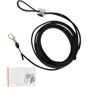 Pet Bird Leash for Small 9.84Feet Long Parrots Elastic Pet Training Rope with 6# Ankle Rings in Kuwait