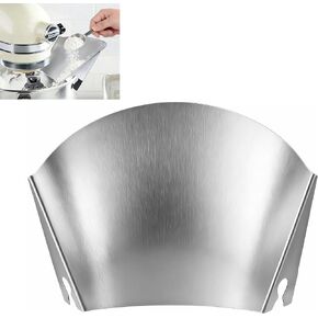 Stainless Steel Pouring Chute Compatible with KitchenAid Stand Mixer, Easy Pouring Guide for Flour & Liquids, Dishwasher Safe in Kuwait