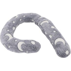 Haofy Dog Neck Pillow C Shaped Orthopedic Support 18 Inches for Medium to Small Pets Washable Soft Removable Cover for Home, Travel, Veterinary Visits in Kuwait