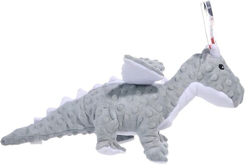 Pet Lou Dotty Friends Dragon, Gray, 17-inch Length in Kuwait
