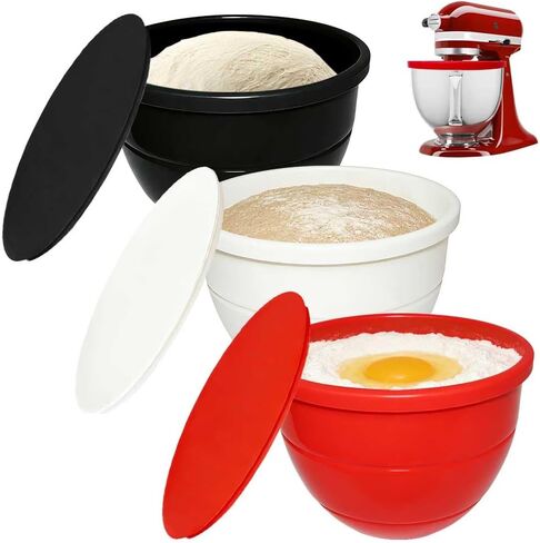 blender accessories and components,3 Pack replacement parts for the blender inner container,5-gallon kitchen blender's silicone inner container, easy to clean(White Red Black) in Kuwait