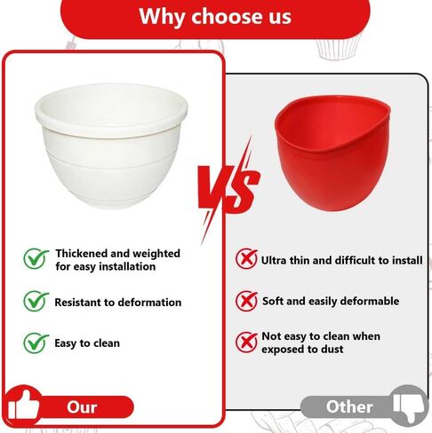 blender accessories and components,3 Pack replacement parts for the blender inner container,5-gallon kitchen blender's silicone inner container, easy to clean(White Red Black) in Kuwait