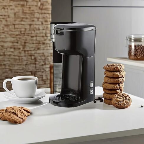 Deahun Mainstays Single Serve Dual Brew Coffee, Black in Kuwait