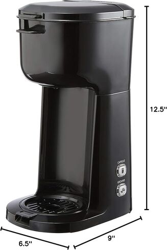 Deahun Mainstays Single Serve Dual Brew Coffee, Black in Kuwait