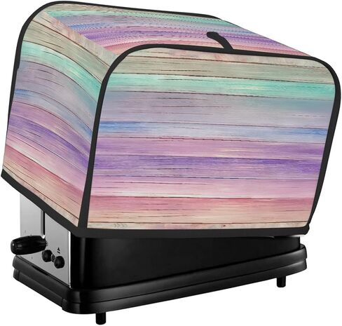 Coffee Brown Interesting 4 Slice Toaster Cover Dust And Fingerprint Bread Maker Cover Bakeware Protector Washable Appliance Covers Kitchen Accessories For Home Kitchen Women Gift in Saudi Arabia