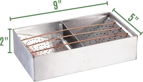 Camping Toaster for Campfire or Stove – 2-Slice Tin-Plate Bread Grill – Durable, Heat-Resistant Toaster for Wood Stove, Gas or Electric Cooking in Kuwait