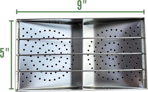 Camping Toaster for Campfire or Stove – 2-Slice Tin-Plate Bread Grill – Durable, Heat-Resistant Toaster for Wood Stove, Gas or Electric Cooking in Kuwait
