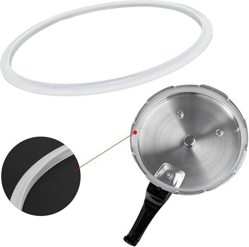 MEETOOT 2PCS 28cm Pressure Cooker Flexible Silicone Gasket Replacement Parts Suitable for Aluminum Alloy and Stainless Steel Cookware in Kuwait