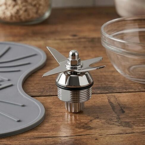 قطع غيار شفرات الخلاط الرطب، تناسب حاويات Vitamix Immersion 5200 Series 64 أونصة و32 أونصة، ملحقات ملحقات من الفولاذ المقاوم للصدأ - تصميم متين للاستخدام المباشر in Kuwait