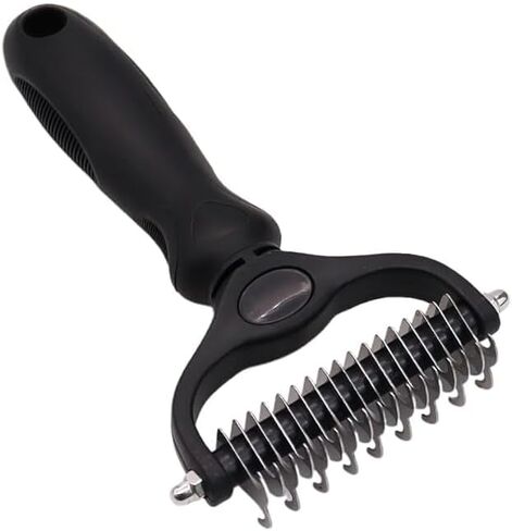 SWZEC acssart pet Grooming Brush Original - Pet Pro Grooming Tool (Black,X1PCS) in Kuwait