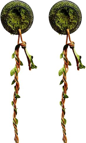 2PCS Jumping Spider Enclosure Accessories, Jumping Spider Accessories with Magnet, Jumping Spider Hide, Vertical Climbing Routes with Molting Spaces, for Tarantulas, Reptile Hides and Caves Decor in Kuwait