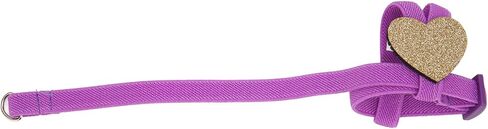 Pet Bird Harness Leash, Elastic Adjustable Lightweight Parrot Flying Leash Straps, Purple Small - Soft Comfortable Material, Heart - Shaped Adjustable Design, Ideal for Bird (M) in Saudi Arabia