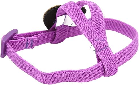Pet Bird Harness Leash, Elastic Adjustable Lightweight Parrot Flying Leash Straps, Purple Small - Soft Comfortable Material, Heart - Shaped Adjustable Design, Ideal for Bird (M) in Saudi Arabia