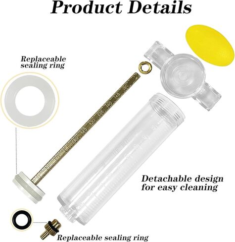 Baby Bird Feeding Syringe Set, 12-Piece Small Pet Parrot Feeder Hand Feeding Tubes Kit, Parrot Feeder Tubes Measuring Tools, for Baby Birds Small Pet in Kuwait