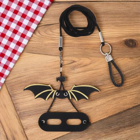GANAZONO Leash and Harness Adjustable Traction Rope with Wing Design, Small Pet Harness for Bearded Dragons, Squirrels, and Reptiles Outdoor Walking in Kuwait