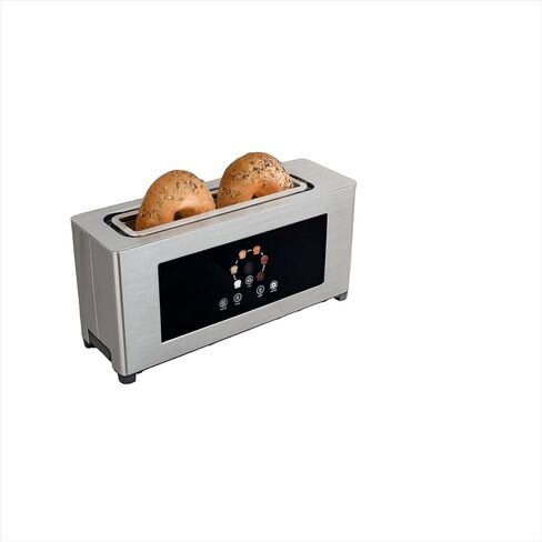 2-Slice Toaster Extra Wide Slots, Reheat/Defrost, 6 Browning Settings, Removable Easy Clean Tray, 1000W in Kuwait