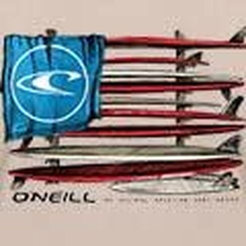 O'NEILL Men's Patriotic USA Logo T-Shirt - Comfortable USA Graphic Tees for Men - Screen Printed Short Sleeve Shirt in Saudi Arabia