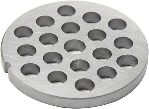 TASP #8 Meat Grinder Plate with 5/16" Holes, Stainless Steel Cutting Disc Replacement for LEM, KitchenAid #8 Grinders, Ideal for Ground Meat, Beef, or Mix of Meats in Kuwait