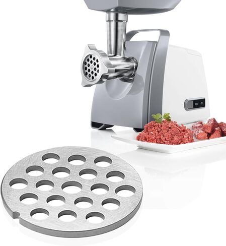 TASP #8 Meat Grinder Plate with 5/16" Holes, Stainless Steel Cutting Disc Replacement for LEM, KitchenAid #8 Grinders, Ideal for Ground Meat, Beef, or Mix of Meats in Kuwait