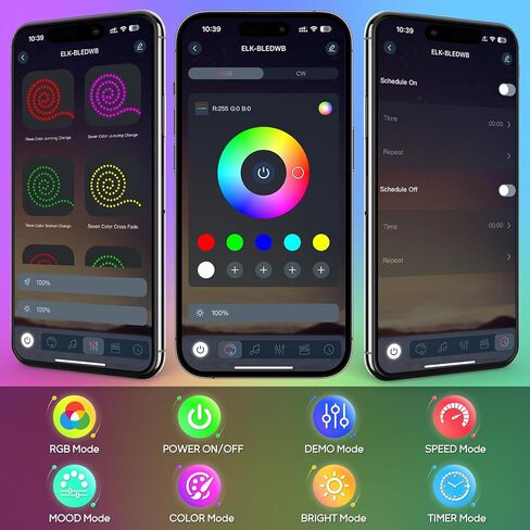 ضوء ديكور لخزان الأسماك الغاطس: أضواء LED لفقاعة حوض السمك - IP68 تطبيق مقاوم للماء للتحكم عن بعد 5050 RGB لون متغير لحوض السمك مصباح فقاعي لعشاق الأسماك والحيوانات الأليفة المائية in Kuwait