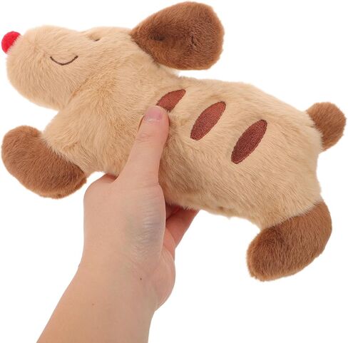 Dog Pillow for Puppies and Cats - Soft Plush Pillow for Pet Better Sleep - Washable Dog Neck Cushion - Sleeping Companion Toy Fits Small and Medium Pets in Kuwait
