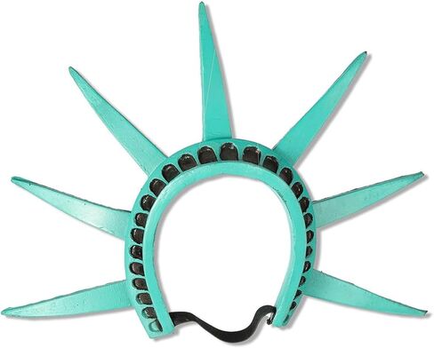 Statue of Liberty Torch and Crown Costume 4th of July Statue of Liberty Head Piece for Independence Day Patriotic in Saudi Arabia