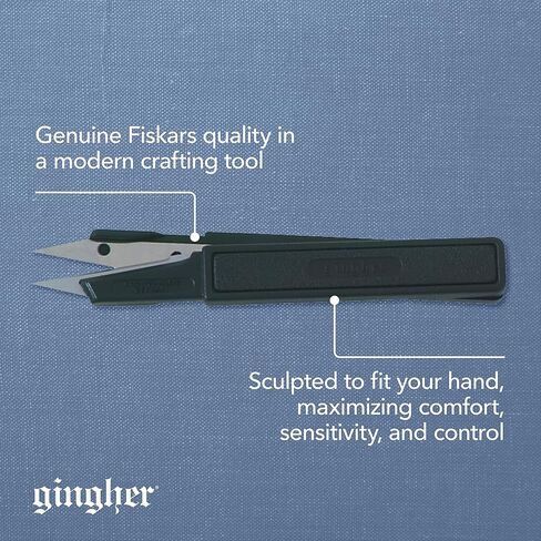 Fiskars Gingher 3.5 Inch Featherweight Thread Clippers (01-005307), Black in Saudi Arabia