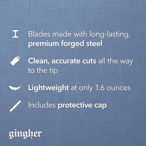 Fiskars Gingher 3.5 Inch Featherweight Thread Clippers (01-005307), Black in Saudi Arabia