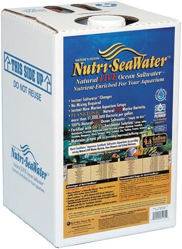 Worldwide Imports AWW84130 Live Nutri Seawater, 4.4-Gallon in Kuwait