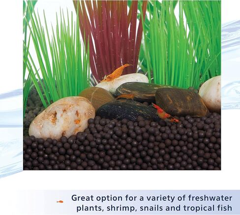 Aqueon Plant and Shrimp Aquarium Substrate, Aqua Soil for Fish Tanks, 5 Pounds, 3 Count in Kuwait