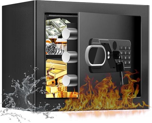 6.0 Cu ft Extra Large Home Safe with Two Departments, Anti-Theft Digital Home Security Safe Box, Safety Box for Home Business Office (31.50"*17.32"*16.14") in Saudi Arabia
