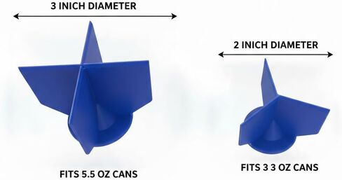 Pet Food Divider Portion Control Tool for Wet Food Equal Portions 3‑6 Servings Easy Use Durable Pet Feeding Aid for Cats Dogs Multi‑Pet Diet Management in Kuwait
