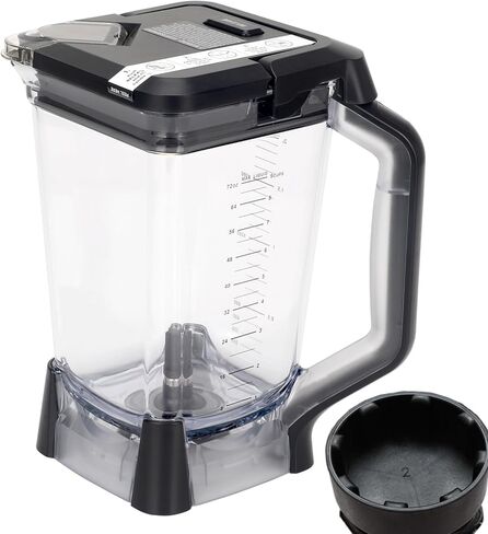 72oz Blender Pitcher Replacement with Lid | Compatible with Ninja BN750 BN751 BN800 BN801 BN803TGT BN805A DB751A | BPA-Free Large Capacity Blender Jar for Smoothies Soups Family Use in Kuwait