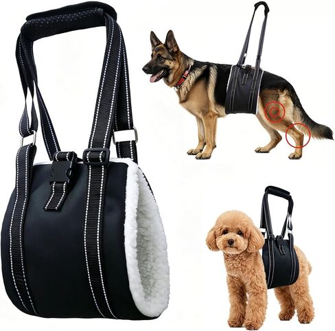 Dog Harness for hind Legs and hind Body, Hip Support Harness, Rear Leg Assist for Senior Dogs (Mdium) for 24-45lbs in Kuwait