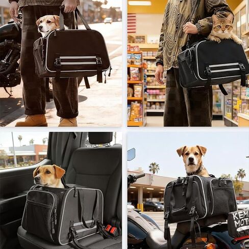 Motorcycle Dog Carrier for Piaggio Vespa ET/LX 1996–2010 Back Seat Vehicle-Mounted Pet Carrier Portable Travel Bag Cat Carrier Bag in Saudi Arabia