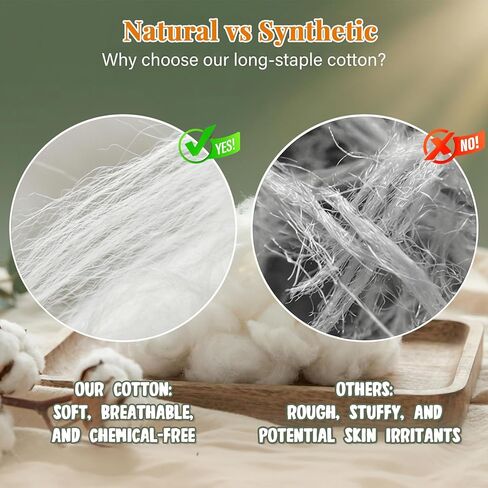 RAINFLOW 5OZ Natural Nesting Material - Bird Nesting Material,Cotton Animal Hamster Bedding,Nest Bedding for Wild Birds Rabbits,Sugar Gliders,Squirrels,Hamsters in Kuwait