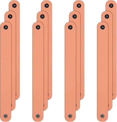 12 Pack Leather Bracelet Blank Leather Snap Bracelets Leather Wristband Wrist Leather Cuffs for Men Women DIY Jewelry Making, 8.66 x 0.98 Inches (Classic Color) in Saudi Arabia