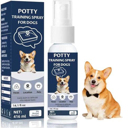 Potty Training Spray for Dogs,Puppy Potty Training Spray,Address Canine Inappropriate Elimination Habits | Proven HousebreakiHousebreng Methods for Indoor & Outdoor Environments 14.1 Oz in Kuwait